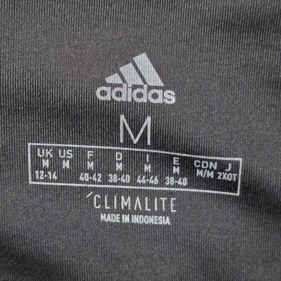 Adidas Leggings Women M Black Climalite High Rise Athletic Training - Picture 3 of 8